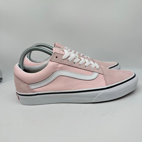 Vans Old Skool Low Top Blush Pink Sneakers Womens Size 9.5 Mens 8 NWT - Picture 7 of 14